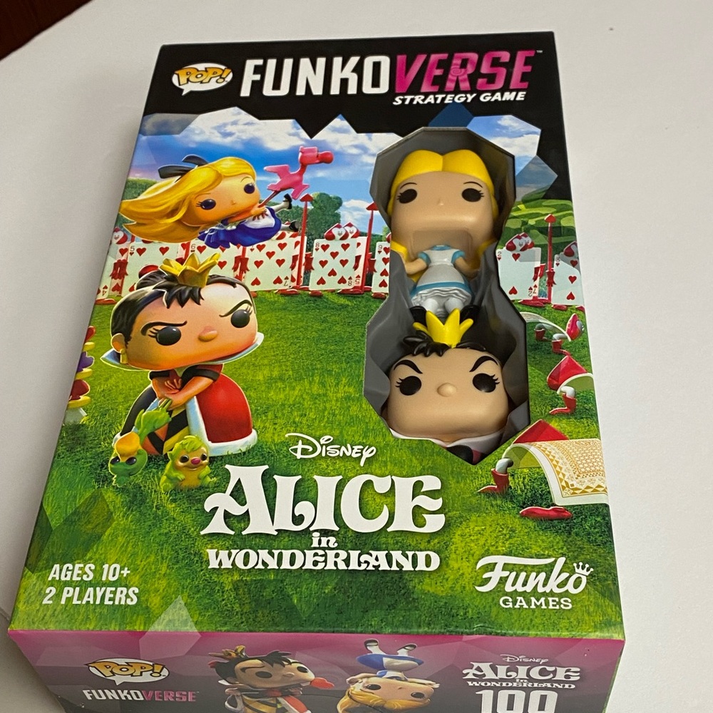 Funko Pop! FunkoVerse Strategy Game  Disney Alice in Wonderland